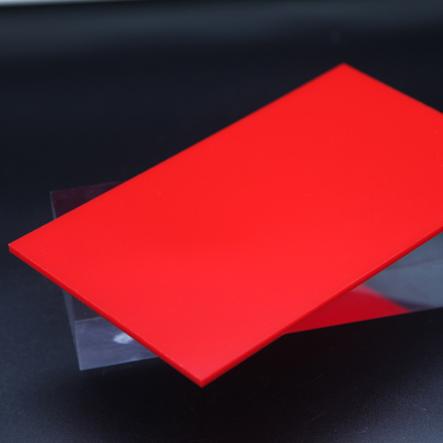 Лист ударопрочный полистирол красный 4x2000x3000 мм